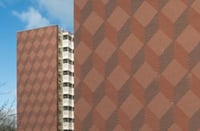 Haringvliet, Zwolle - minerale gevelstrips