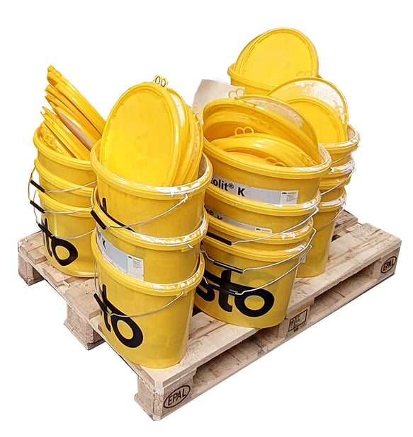 Emmer Recycle Service emmers op pallet