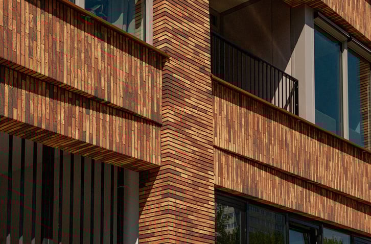 Minerale gevelstrips als gevelbekleding