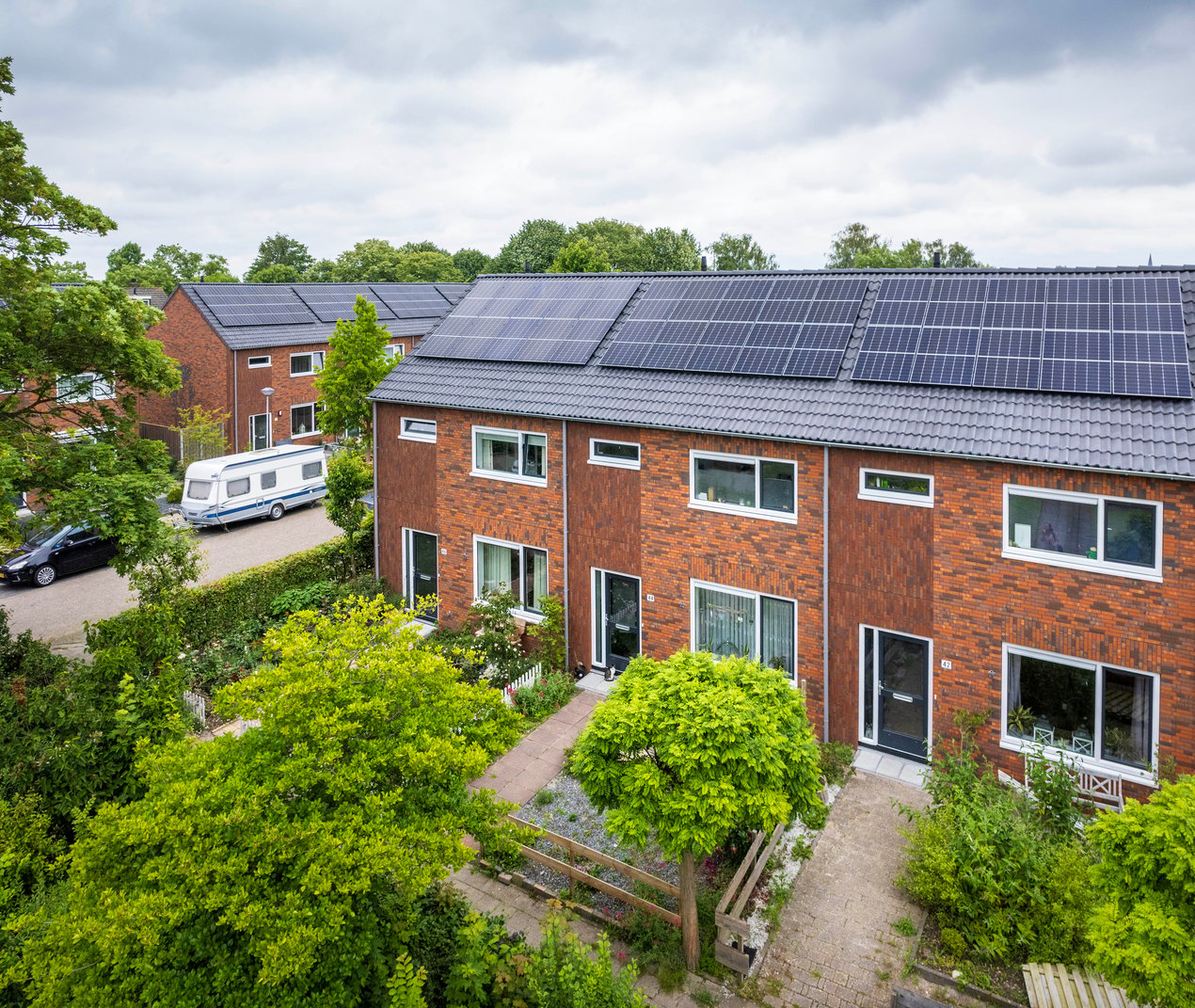 vooraanzicht Ranonkelstraat Hoogkarspel