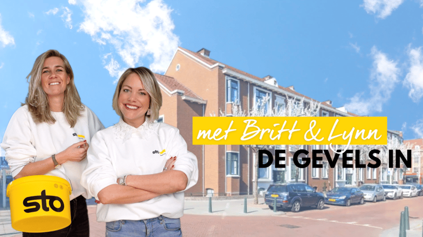 Met Britt & Lynn de gevels in: Anna Bijns, Den Haag