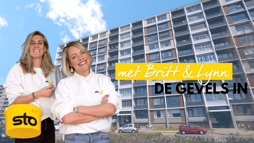 Met Britt & Lynn de gevels in: De Dreven, Utrecht